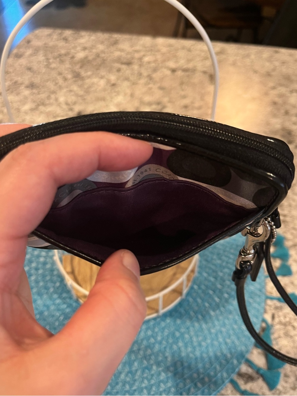 Coach Op Art Small Wallet - Picture 7 of 11